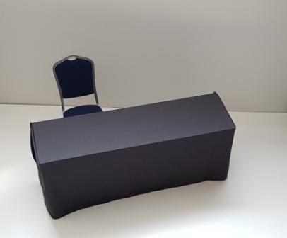 Υφασμα σε γκρι σκούρα απόχρωση για συνεδριακά τραπέζια